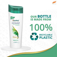 Himalaya Anti-Dandruff Cooling Mint Shampoo | Fights Dandruff | Soothes Scalp & Revives Hair | Enriched with Tea Tree Oil & Mint | For Women & Men | 200ml