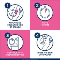 Veet Botanic In Shower Cream Hair Remover 13.5oz Pump