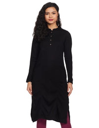 Amazon Brand - Myx Women Kurta Black