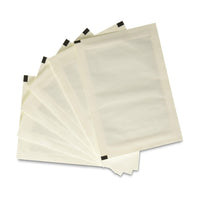 Basics Micro Cut Paper Shredder Sharpening & Lubricant Sheets, Pack of 12, White