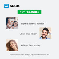 Selsun Abbott Suspension Anti Dandruff Shampoo for Men and Women, Clears Away Dandruff Flakes, Relieves From Excessive Oil, Relieves From Dandruff Related Itching- 120 ml