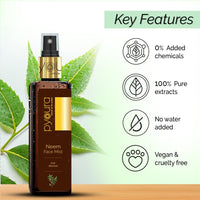 PYOURA Dark Spot Pigmentation Neem Face Toner Mist 100ml, Skin Brightening Natural Face Serum, Toner For Acne Prone, Open Pores Tightening, Glowing Skin, Alcohol Free, For Dry Oily Combination Skin