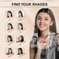 FLiCKA Cover Story Liquid Light Weight Natural Concealer With Full Coverage For Women| Contains SPF, Argan & Avacado Oil| Concealer For Face Makeup, 01.1 Warm Ivory, 8.5ml