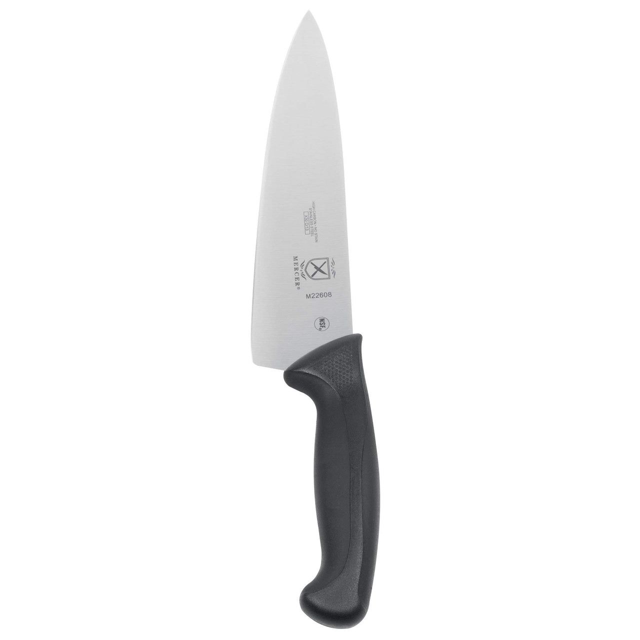 Mercer Culinary M22608 Millennia Black Handle, 8-Inch, Chef's  Knife 8" Chef's  Knife