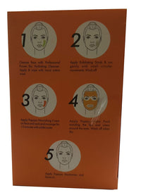 Shahnaz Husain 5 Step Papaya Facial Kit For Natural Radiant Glow | 50g