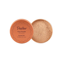 DAZLLER Loose Compact Powder for All Skin Type, for Setting Makeup, Featherlight Sheer Finish, Oil-Control, Added Sunscreen, 30G-Sunset R41, Brown