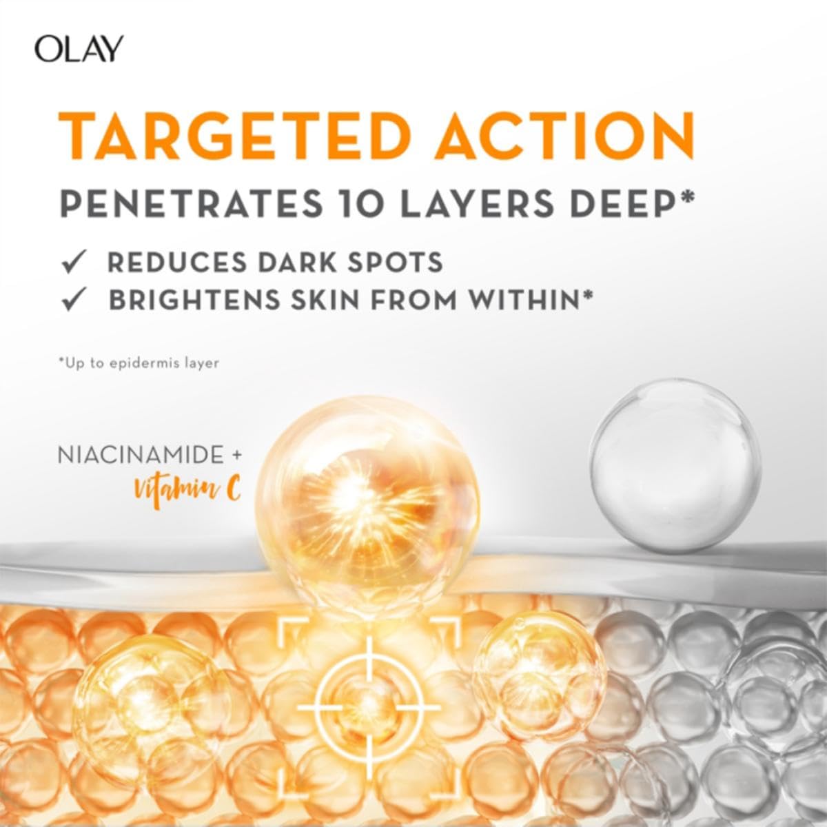 Olay Vitamin C Kit for 2X Glow | Vitamin C Cream with Free Cleanser l Even Glow and Smooth Texturee | With Niacinamide l Normal, Oily, Dry & Combination Skin l Parabens & Sulphate free | Pack of 2