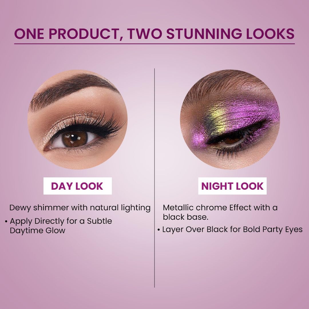 Metallic Eyeshadow Palette, Assorted Colours (GOLD MINE)