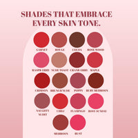 Lakyou Beauty Color Infusion | Non-Transfer | Matte | Long Lasting Lipstick | 6ml | 02(Rouge)