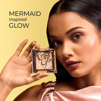 Daily Life Forever52 Sensational Ariel Glow Highlighter | Illuminating Smooth Glow | Waterproof & Long-Lasting | Lightweight Formula | Multi-Dimensional Radiance for All Skin Tones (Marine, 6g)