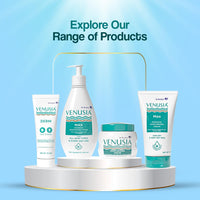 Venusia Moisturizing Cream by Dr. Reddy's  I Body & face cream for dry to very dry skin IWith Aloe Vera, Vitamin E and Squalene I Upto 24 hrs hydration I Non comedogenic, Non greasy I 100g