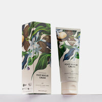 LuxaDerme Korean Foot Rescue Cream | Moisturizes and Soothes Cracked, Calloused, Dry Feet | Enriched with Shea Butter, Jojoba & Jasmine for Soft and Supple Skin from Heel to Toe | 50 ml