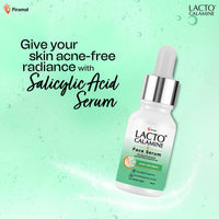 Lacto Calamine 2% Salicylic Acid Serum | 30ml | Face Serum For Acne, Blackheads, Oil control & Open Pores | Serum For Clear Skin | Face Serum for Women & Men | Dermatologically Tested & Fragrance Free