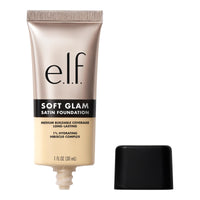 e.l.f. Soft Glam Cream Foundation, Medium Coverage, Long-Lasting & Buildable Foundation For A Smooth, Satin Finish, Vegan & Cruelty-Free, 15 Fair Warm