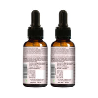 WOW Skin Science Hydrating Himalayan Rose Face Serum | Rose Essential Oil & Beetroot | Vitamin B5 & E for Repair, Blemishes, Toning & Bright Skin | Paraben Free | For Women & Men | 30 ml ) Pack of 2