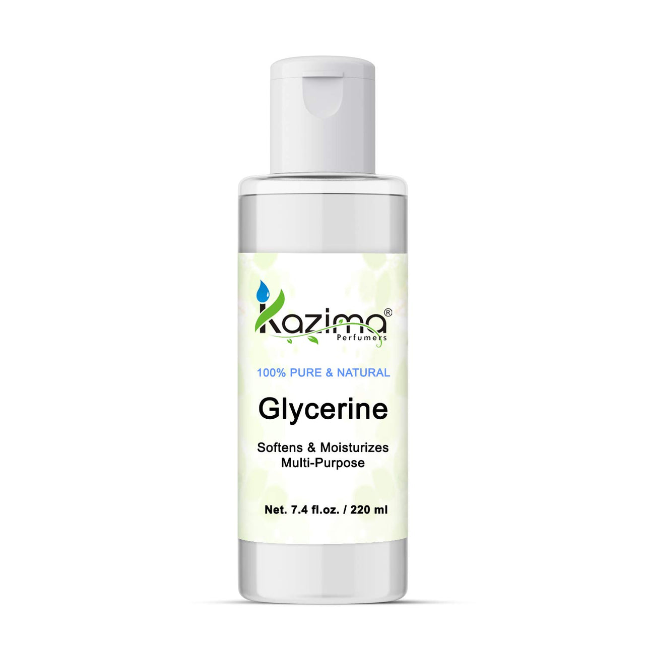 KAZIMA Pure Refined Glycerine For Softens, Moisturizer, Skin Protectant & Multi Purpose, 220 ml