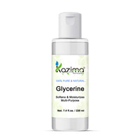 KAZIMA Pure Refined Glycerine For Softens, Moisturizer, Skin Protectant & Multi Purpose, 220 ml