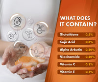 UrbanGabru Kozic Acid Skin Lightening Soap Pack of 6| Kojic acid soap with Glycerine, Glutathione, Alpha Arbutin, Niacinamide (75 g X 6)