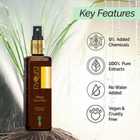 PYOURA Summer Heat Beating Khus Face & Body Mist 100 ml, Instantly Cooling & Refreshing, Prickly Heat Relief, 100% Natural, No Added Chemicals, Distinctive Natural Vertiver Perfume