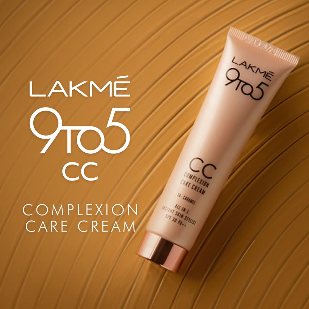 LAKMÉ Peach Milk Lotion Moisturizer SPF 24 PA++, 200ml & Lakme CC caramel 30g