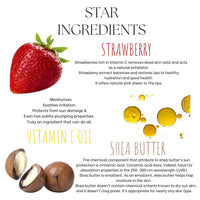 EcoBerry Strawberry Kiss Lip Scrub Lip Scrub For Natural Pink Lips Dry, Chapped Lips, Supple Moisturizing Conditioning, Enriched with Strawberry Extracts, Natural & Handmade, Mineral Oil Free, Paraben Free, Veg