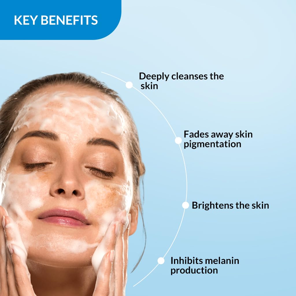 Fixderma Skarfix -TX 1% Kojic Acid Soap for Skin Whitening with Tranexamic Acid | Glutathione for Pigmentation | Skin Whitening Soap for Women & Men - 75gm