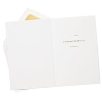 Hallmark Signature Wedding Card, Bridal Shower Card, Engagement Card (Rest of Your Lives)