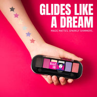 Lakmé Elle18 Shimmery Eyedrama Powder Palette 02Flirty, 1 Count,Multicolor