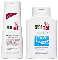 SebaMed Anti-Hairloss Shampoo, 200ml & SebaMed Fresh Shower 200ml