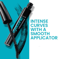 Lakmé Eyeconic Curling Mascara For Women, 9ml | Black Waterproof Mascara | Eye Mascara with Smart Curl Brush for Voluminous, Smudge-Proof Lashes (Pack of 2)