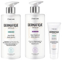 Dermafique Aquasurge Body Serum&Dermafique Night Replenish Body Serum&Dermafique Oleo Restore Hand Serum