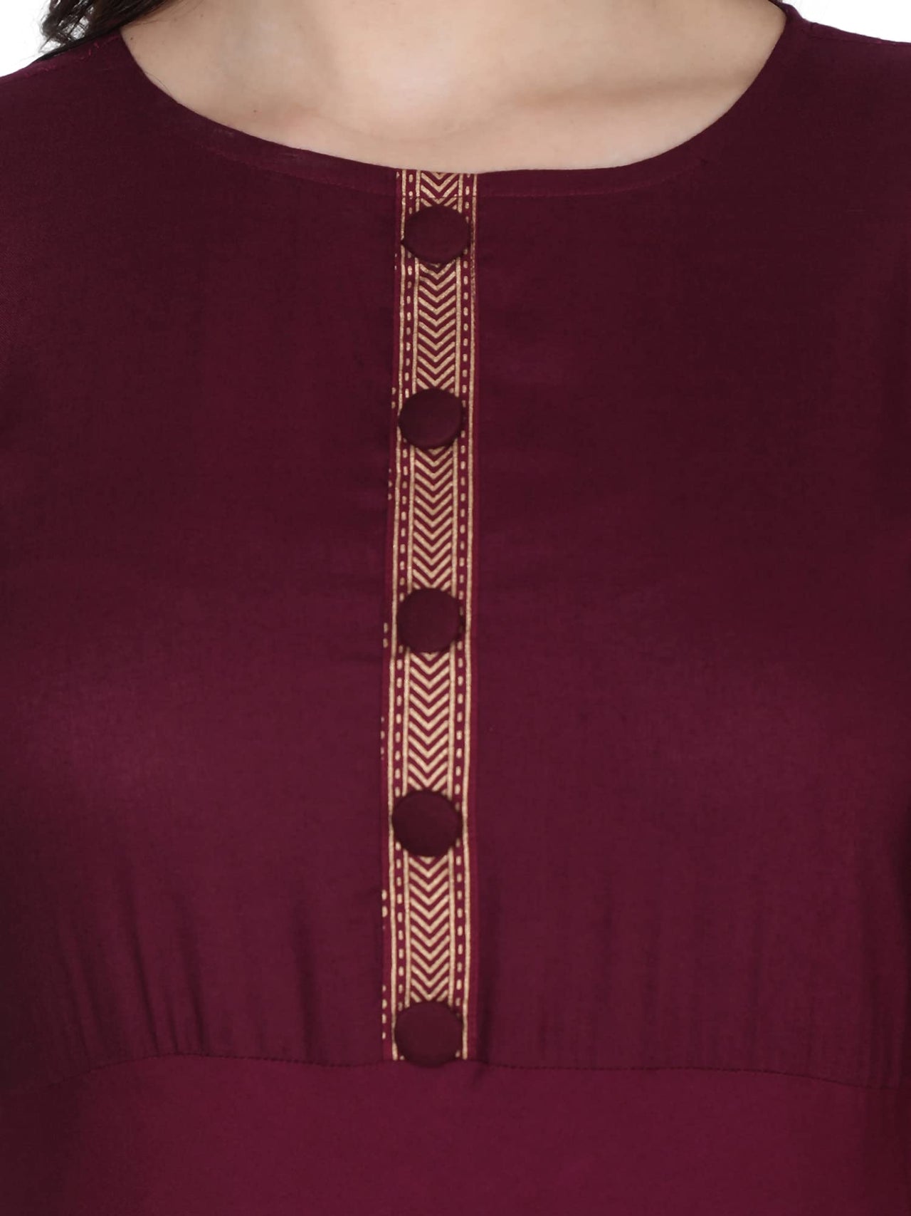 VASTRAMANIAA Women's  Rayon Kurta Palazzo Ethnic Set