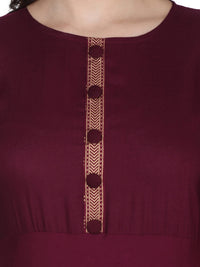 VASTRAMANIAA Women's  Rayon Kurta Palazzo Ethnic Set