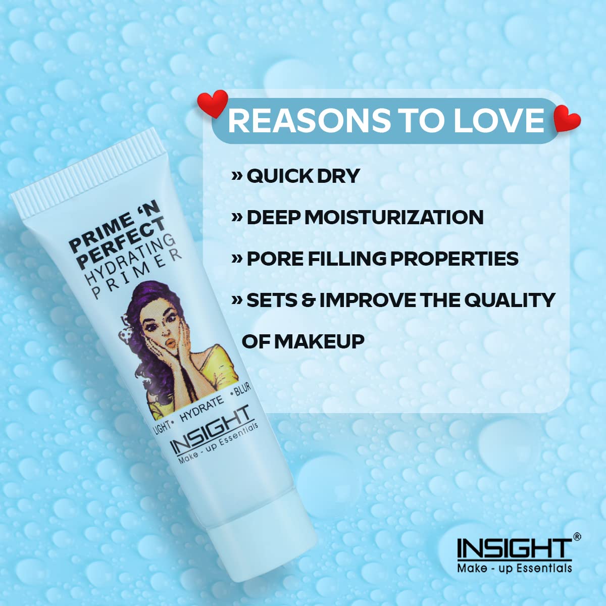 Insight Cosmetics Prime 'n Perfect Hydrating Primer (10ml)