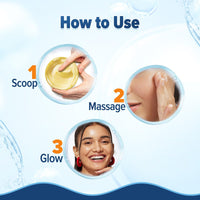 Aqualogica Glow+ Hydra Gel Moisturizer with Vitamin C & Papaya - 20 g|24-Hour Intense Hydration|Weightless Water-Like Gel Texture|Non Sticky & Quick Absrobing for Glowing Skin (20 g)