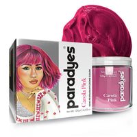 paradyes Top-Up Semi-Permanent Carola Pink Diy Conditioner Based Hair Colour, 120 Gm,All,Unscented,1 Count