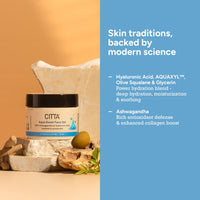 CITTA Aqua Boost Face Gel Moisturizer For Women & Men | India’s 1st Frosted Texture Face Gel Moisturizer For Normal To Oily Skin | 50 gm