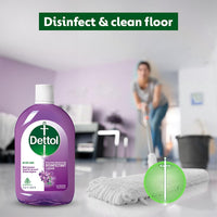 Dettol Liquid Disinfectant for Floor Cleaner, Surface Disinfection, Personal Hygiene (Lavender Blossom, 1L)
