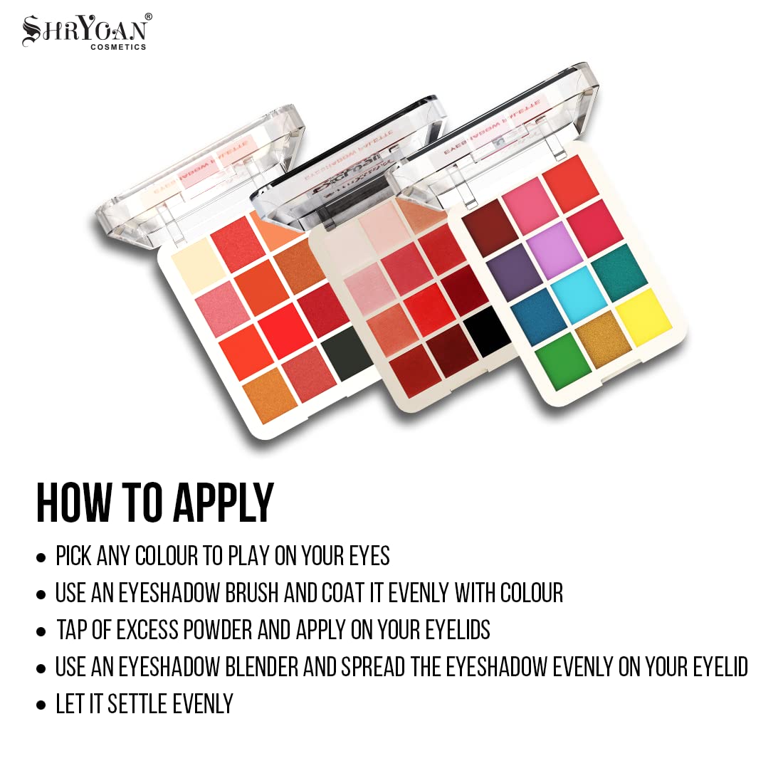 Shryoan Exclusive Makeup Eyeshadow Palette SYES-024-SH01