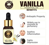 Old Tree Vanilla Essential Oil for Home Fragrance (30ml) - Essential Oil for Skin, Face, Hair, Diffuser, Candle Making - Pure Vanilla Scent Oil with Dropper for Aromatherapy & Relaxation