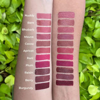Ruby's Organics Semi-Matte Lipstick for Women All Indian Tones- Highly Pigmented, Moisturizing, Non Drying, Lightweight and Long Lasting- Lip Makeup, Synthetic Chemical Free- Nude Bare, 3.7g