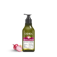 Oshea Herbals Natural Hair Growth Shampoo for Men & Women | Deep Nourishment, Promotes Hair Growth with Controlled Hairfall | Enriched with Onion Bulb & Ginger Extract - 300ml