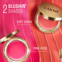 Lakmé 9 to 5 Powerplay Velvet Crème Blush - Soft Coral