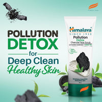 Himalaya Pollution Detox Charcoal Face Scrub | 100g