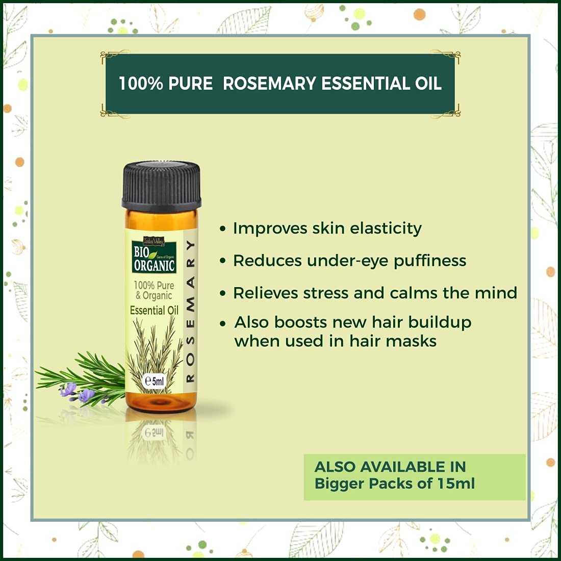 INDUS VALLEY Rejuvenating Ubtan Face Pack Sandalwood, Rose Water, Rosemarry Oil | Beauty Gift Set (30g, 30+5ml)