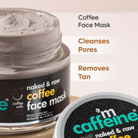 mcaffeine Coffee Detan Facial Travel Kit|Gift For Birthday And Anniversary|Value Pack Of 5 Signature Face Care Products: Face Wash, Scrub, Mask, Moisturizer & Sunscreen For Both Women And Men