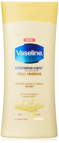 Vaseline Intensive Care Body Lotion - Deep Restore, 200ml Bottle