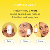 SunScoop Glow Stick Dewy SPF 50+ PA++++ |, UVA UVB rays protection| Vitamin C for glow | Oats for dull skin | Dewy Finish | Easy Reapplication | No White cast | Combination to Dry skin | 18g