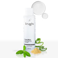 Truglw Daily Face Cleanser, Deeply Hydrates With 2% Niacinamide, Hyaluronic Acid, Aloe Vera, Calms Irritation, Supports Skin Barrier, For Acne-Prone, Dry or Sensitive Skin - 100ml
