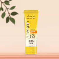 Jovees Herbal Sunscreen Fairness Gel SPF 25 For Tanning & Sun Damage | Oily, Sensitive, Dry Skin | Sunscreen For protect Your Skin with Lightweight & No White Cast Formula | Women/Men 50g